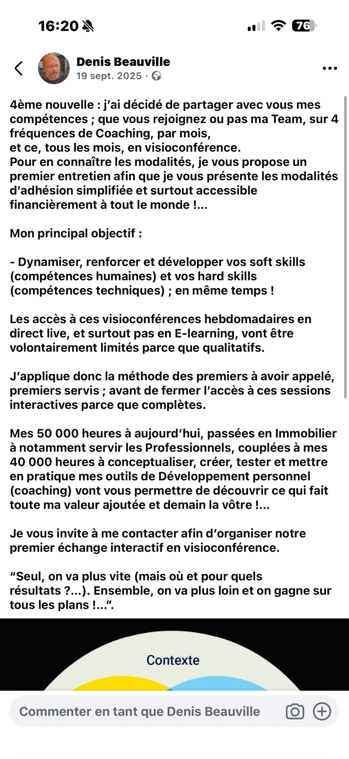 T&eacute;moignage d'un professionnel accompagn&eacute; par Denis Beauville (20 sur 26)