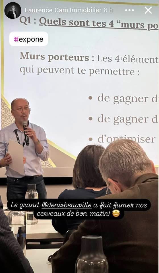 Denis Beauville en conf&eacute;rence