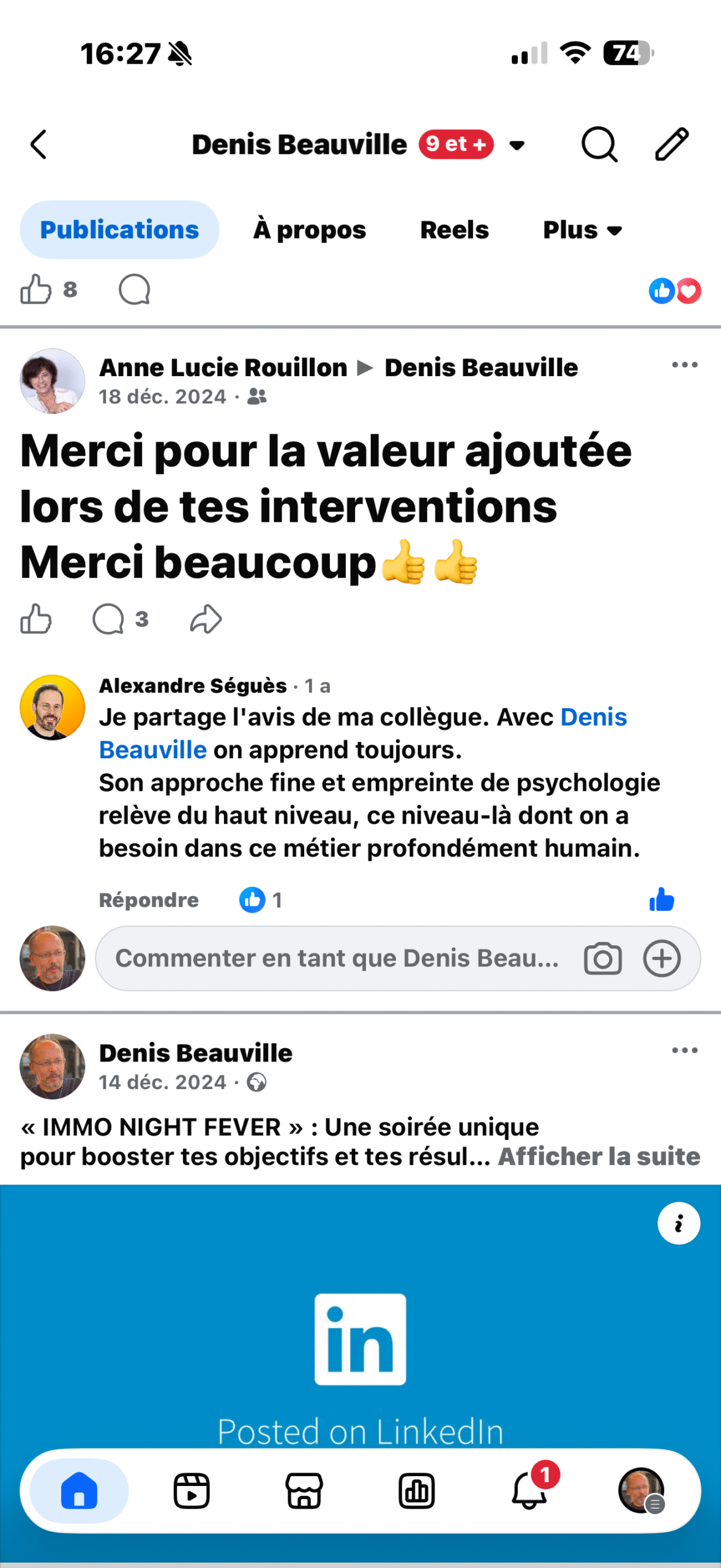 Session de formation en agence