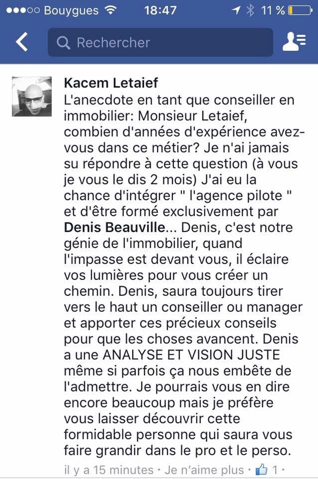 T&eacute;moignage d'un professionnel accompagn&eacute; par Denis Beauville (12 sur 26)