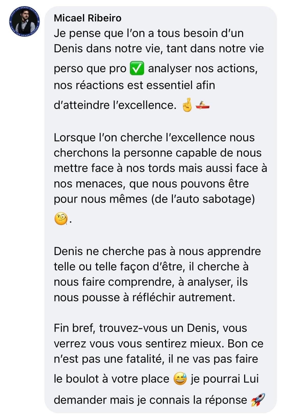 T&eacute;moignage d'un professionnel accompagn&eacute; par Denis Beauville (8 sur 26)